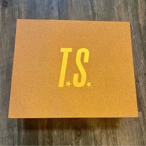 Taylor Swift The Life Of A Showgirl Orange Glitter Box sealed CD ONLY Deluxe